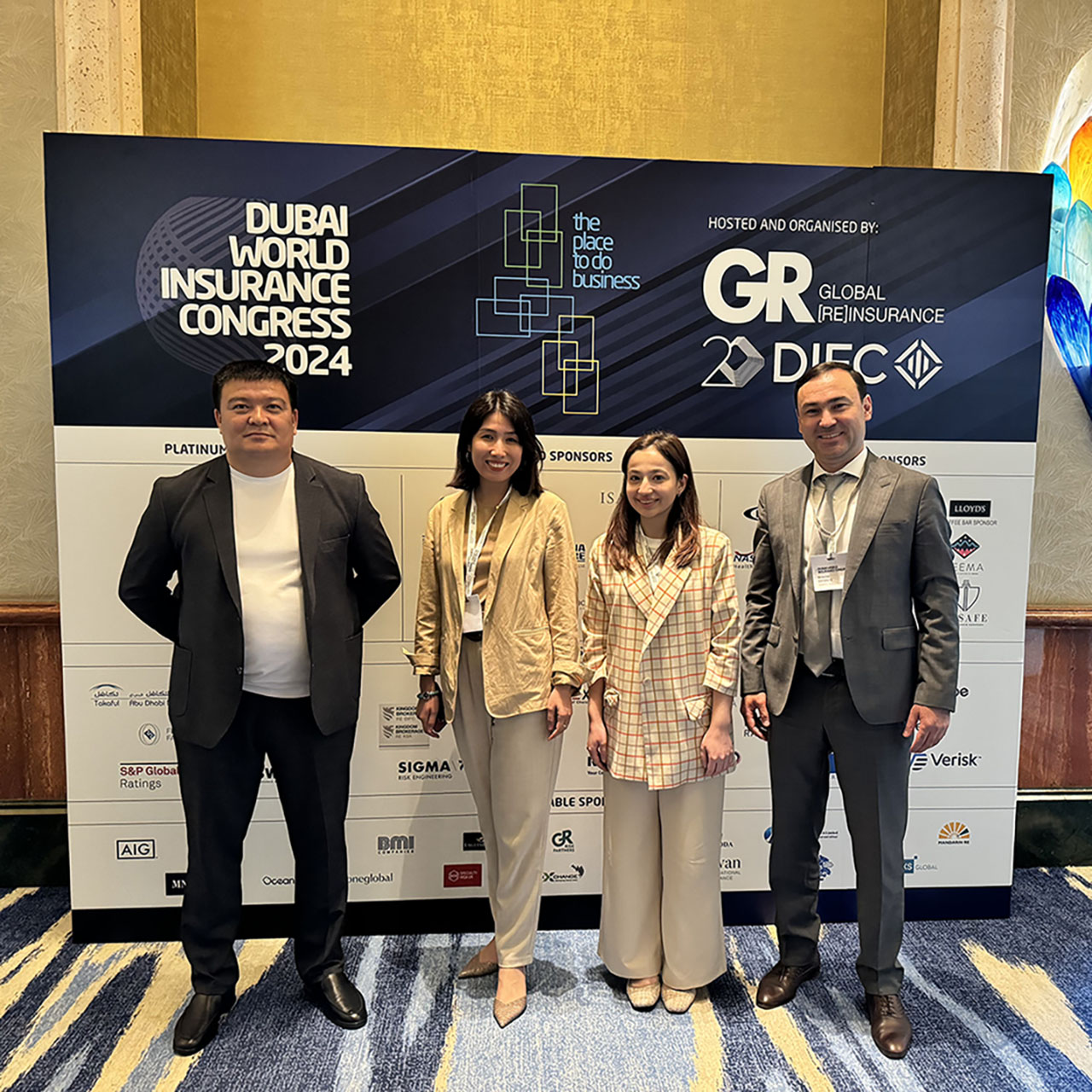 A group of our employees had the honor of attending the 7th annual Dubai World Insurance Congress (DWIC) 2024.